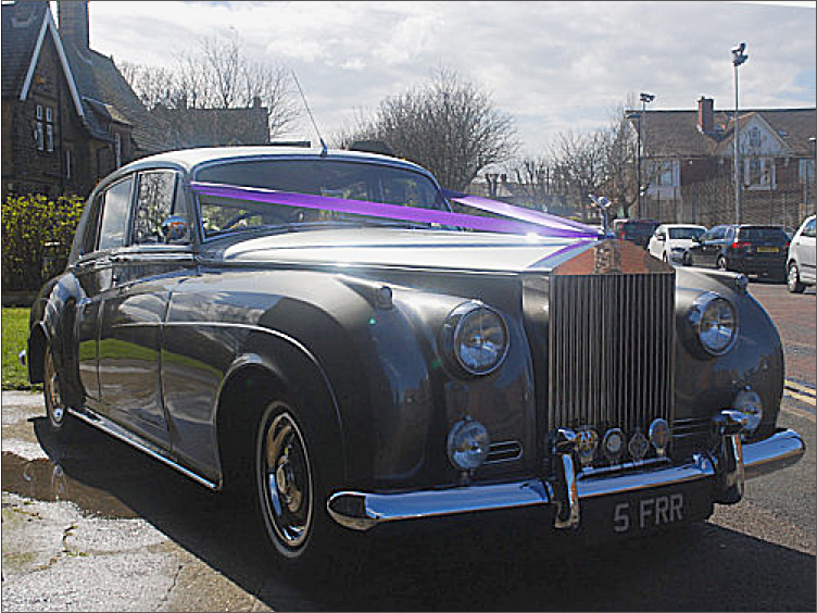 Fearons wedding car hire Bentley
